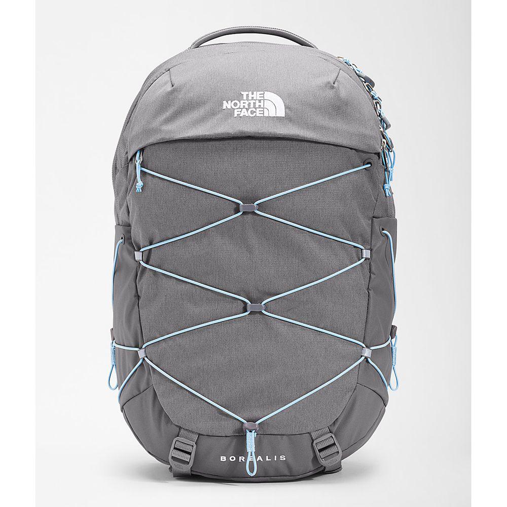 The North Face Borealis Γυναικεια Σακιδιο Πλατησ - Γκρι / Βαθυ Μπλε (MBIL09267)